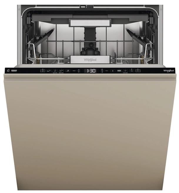 Посудомийна машина Whirlpool вбудовувана, 15компл., A+++, 60см, дисплей, 3й кошик, білий
