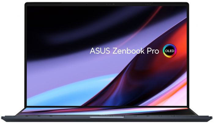 Ноутбук ASUS Zenbook Pro 14 Duo UX8402VV-P1048 14.5" 2.8K OLED, Intel i5-13500H, 16GB, F512GB, NVD4060-8, NoOS, Чорний