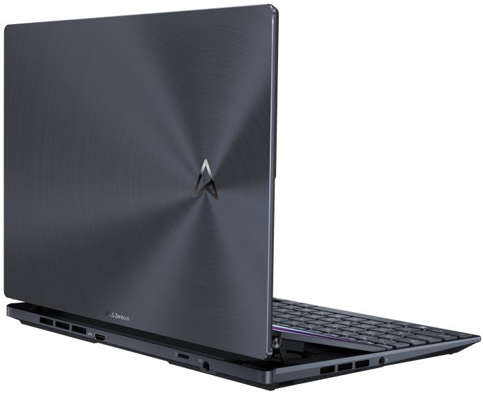 Ноутбук ASUS Zenbook Pro 14 Duo UX8402VV-P1048 14.5" 2.8K OLED, Intel i5-13500H, 16GB, F512GB, NVD4060-8, NoOS, Чорний