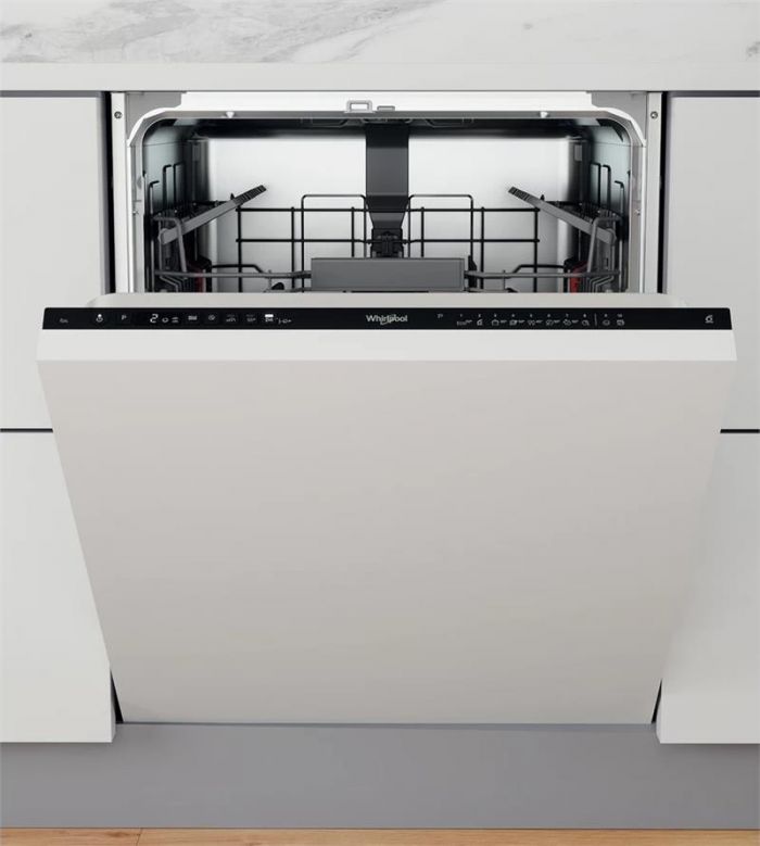 Посудомийна машина Whirlpool вбудовувана, 14компл., A+++, 60см, дисплей, інвертор, білий
