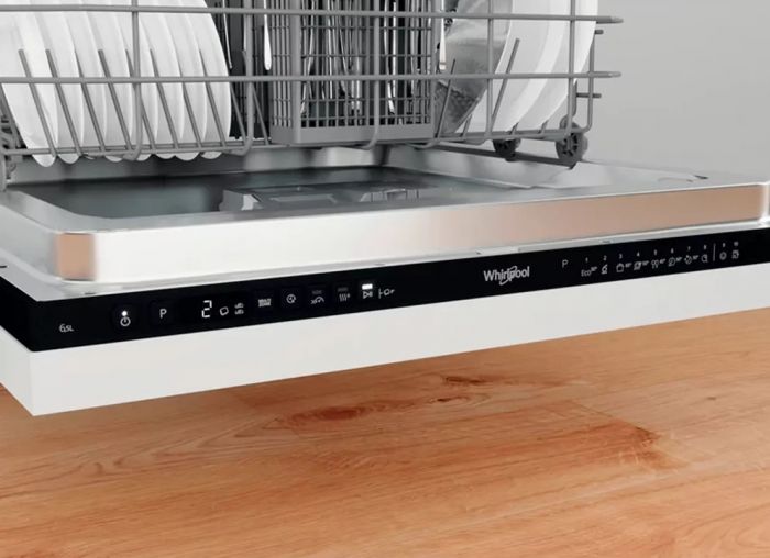 Посудомийна машина Whirlpool вбудовувана, 14компл., A+++, 60см, дисплей, інвертор, білий