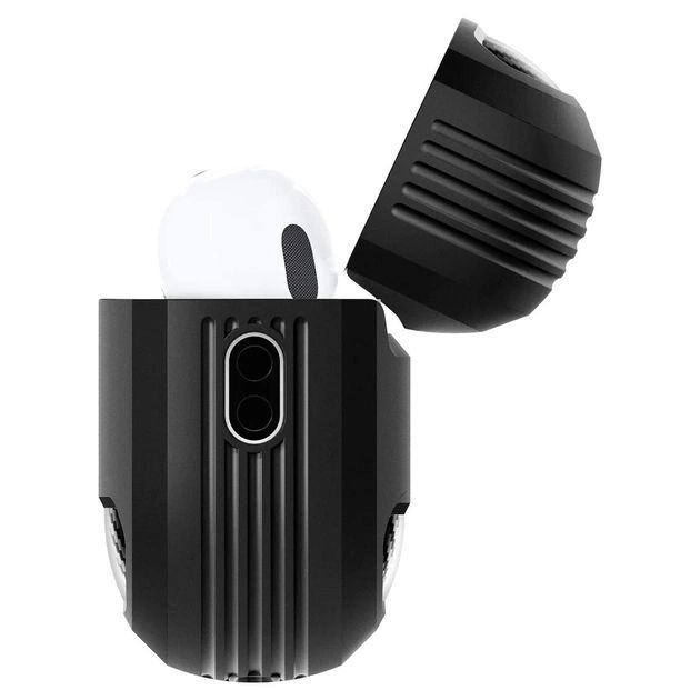 Чохол Spigen для Apple AirPods Pro 2 Rugged Armor, Black