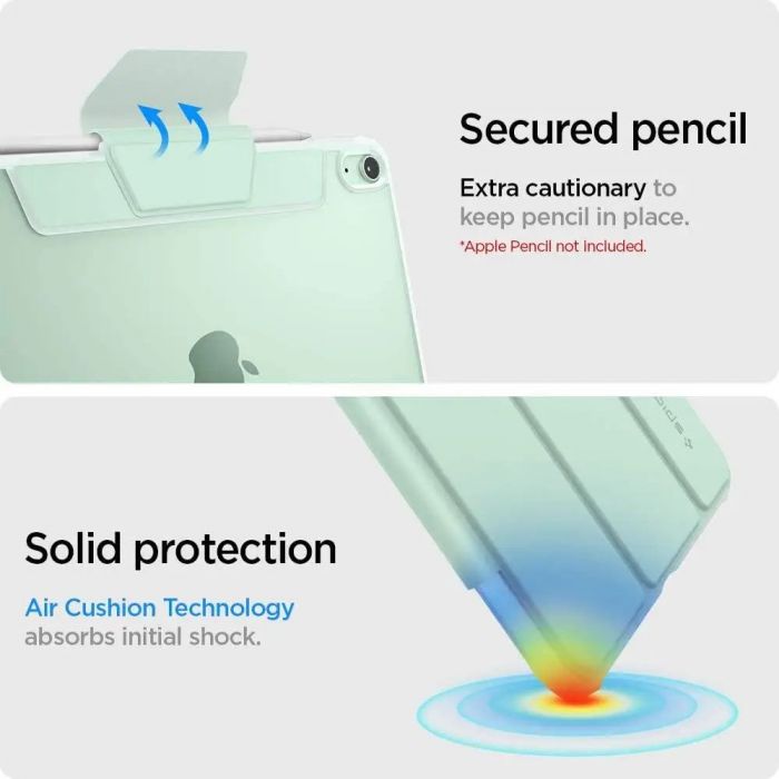 Чохол Spigen для Apple iPad Air 10.9" (2022 / 2020) Ultra Hybrid Pro, Green