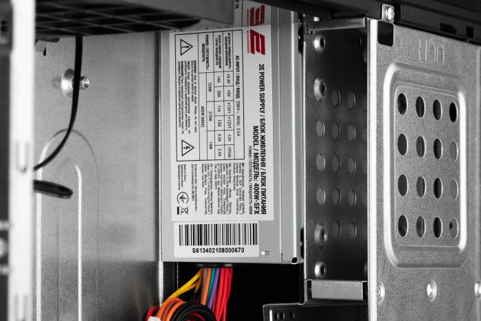 Комп’ютер персональний 2E Integer Intel i3-10100F, 4Gb, F480GB, NVD710-2, H510, 2E-S616, 400W, Win10