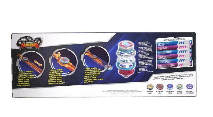Дзиґа Infinity Nado VI серія Standard Pack Gold Warrior Phoenix Золотий Воїн Фенікс
