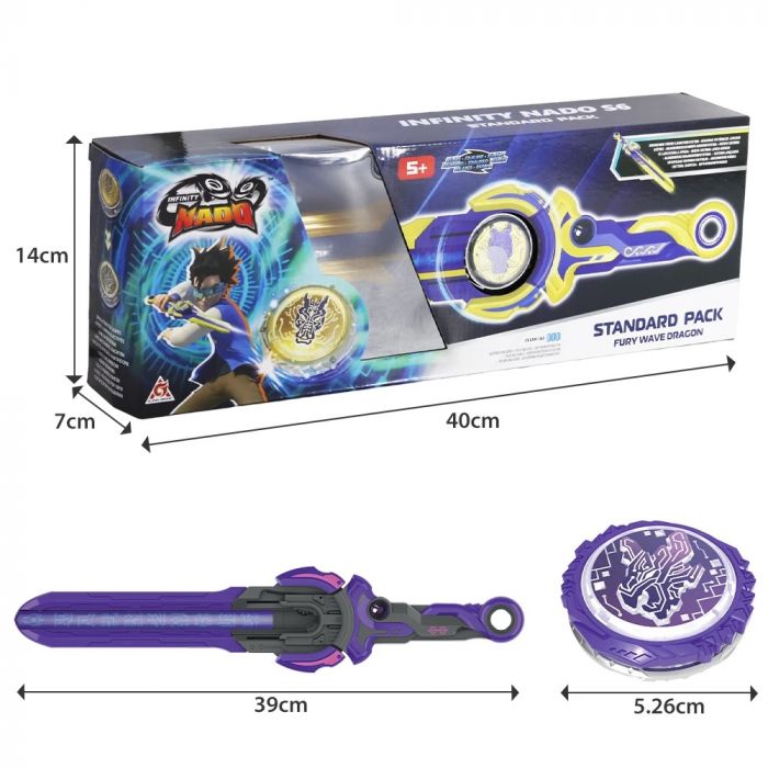 Дзиґа Infinity Nado VI серія Standard Pack Dream World Magic Dragon Чарівний Дракон світу мрій