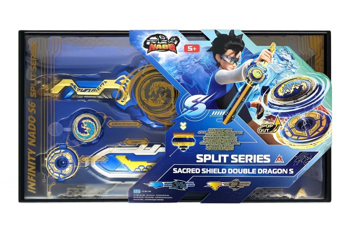 Дзиґа Infinity Nado VI серія Split Series Sacred Shield Double Dragon S Священний Щит Подвійний Дракон C