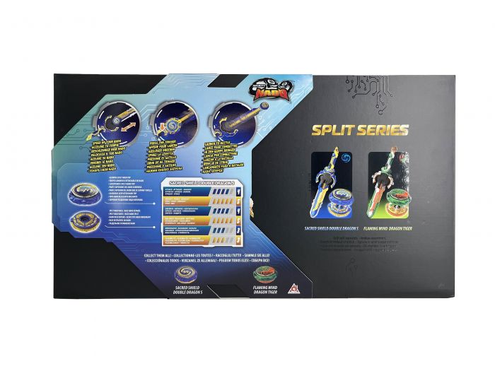 Дзиґа Infinity Nado VI серія Split Series Sacred Shield Double Dragon S Священний Щит Подвійний Дракон C