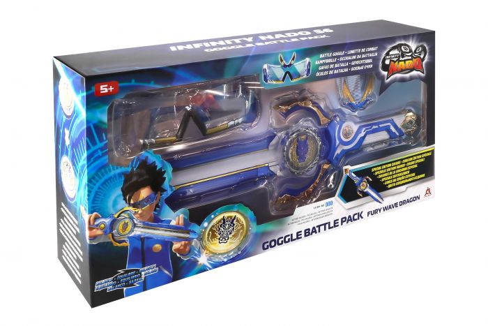 Набір Infinity Nado VI Goggle Battle Pack дзиґа та акс.