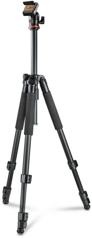 Штатив для фотокамер Hama Traveller 163 Ball,47 -163 cm, чорний