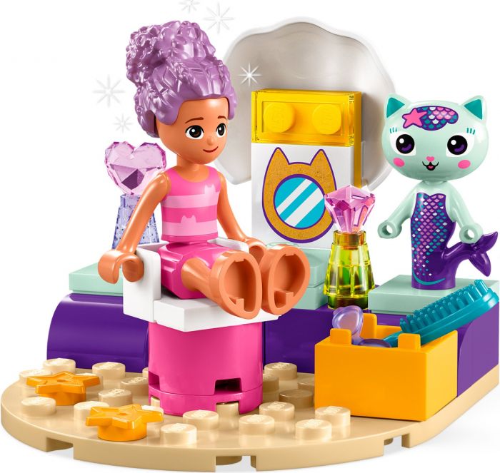 Конструктор LEGO Gabby's Dollhouse Корабель і спа Ґаббі й Нявки