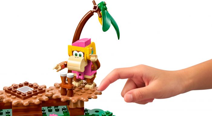 Конструктор LEGO Super Mario Імпровізація в джунглях Діксі Конґ. Додатковий набір