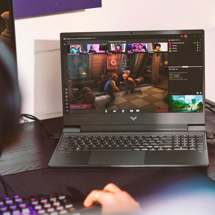 Ноутбук HP Victus 15-fb0012ua 15.6" FHD IPS AG, AMD R7-5800H, 16GB, F512GB, NVD3050-4, Win11, чорний