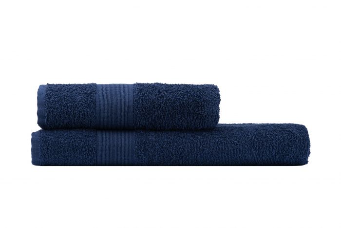 Рушник махровий Ardesto Benefit, 70х140см, 100% бавовна, темно-синій