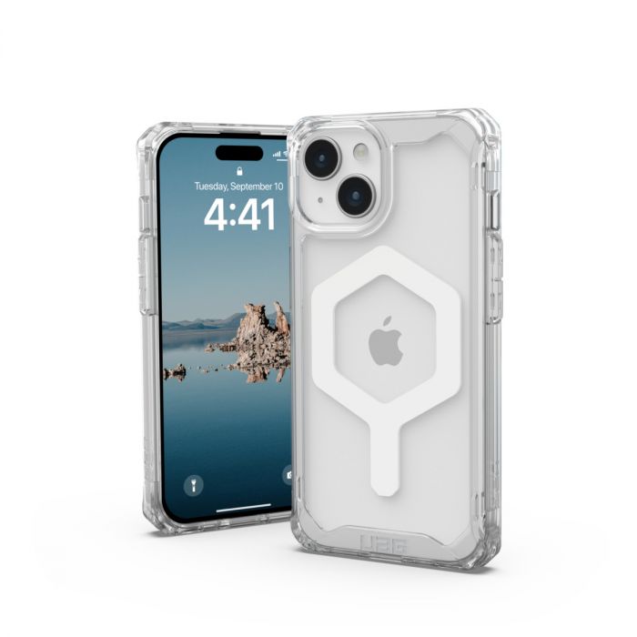 Чохол UAG для Apple iPhone 15 Plyo Magsafe, Ice/White
