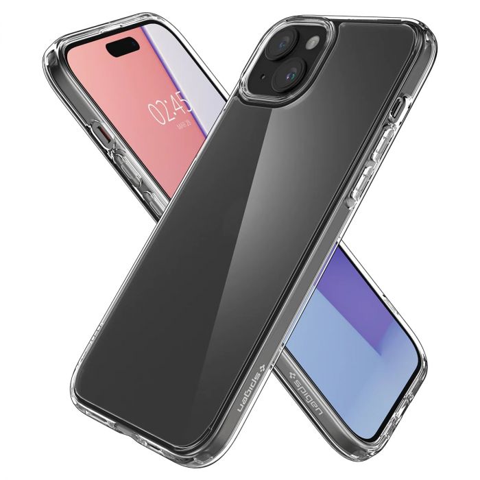 Чохол Spigen для Apple iPhone 15 Ultra Hybrid, Frost Clear
