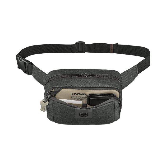 Сумка на пояс Wenger, MX ECO Waispack, антрацит
