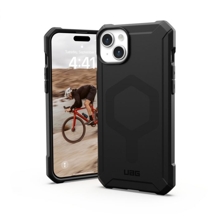 Чохол UAG для Apple iPhone 15 Plus Essential Armor Magsafe, Black