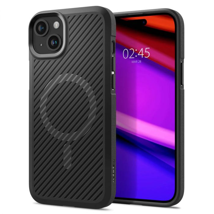 Чохол Spigen для Apple iPhone 15 Core Armor MagFit, Matte Black