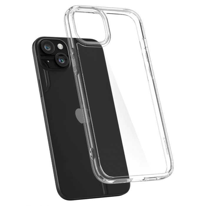 Чохол Spigen для Apple iPhone 15 Crystal Hybrid, Crystal Clear