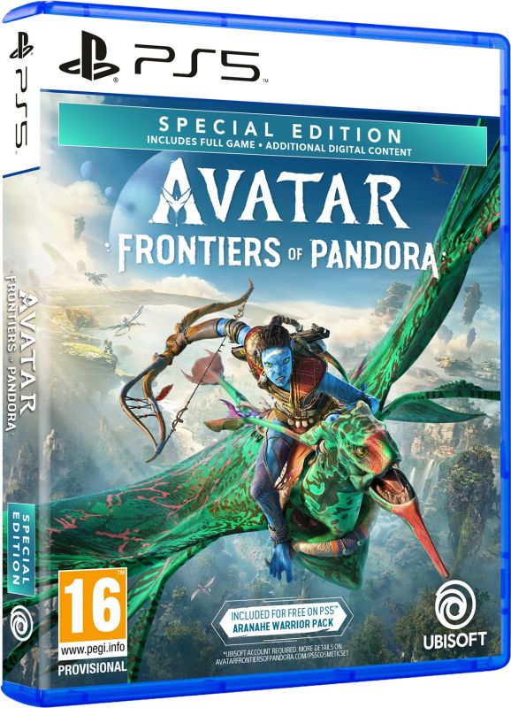 Гра консольна PS5 Avatar: Frontiers of Pandora Special Edition, BD диск