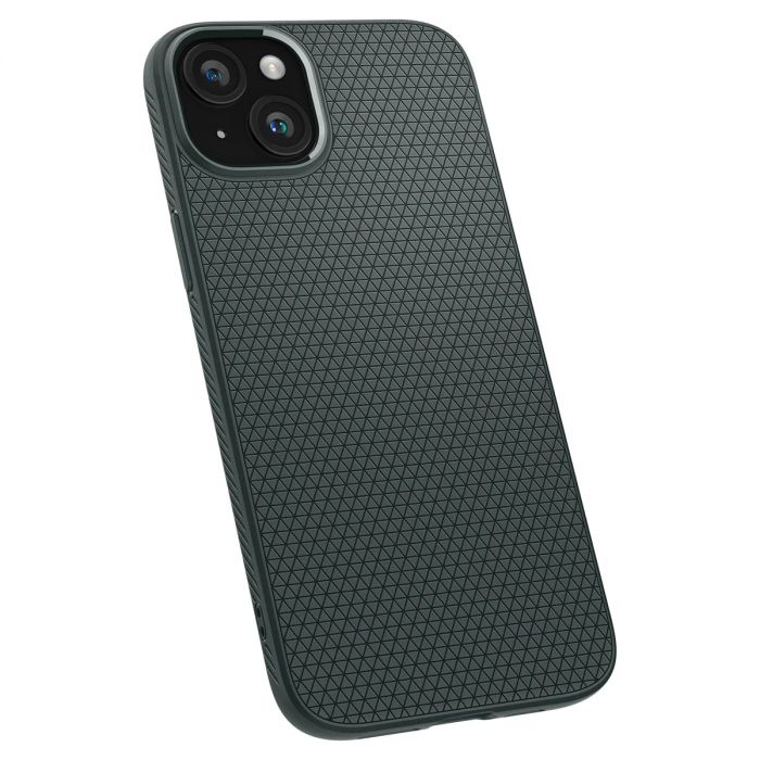 Чохол Spigen для Apple iPhone 15 Liquid Air, Abyss Green