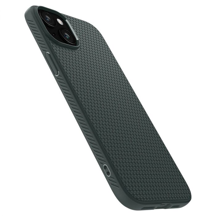 Чохол Spigen для Apple iPhone 15 Plus Liquid Air, Abyss Green