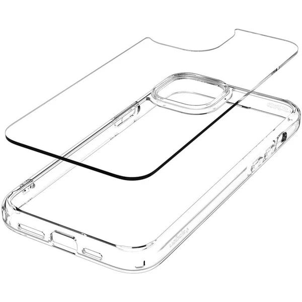 Чохол Spigen для Apple iPhone 15 Plus Crystal Hybrid, Crystal Clear