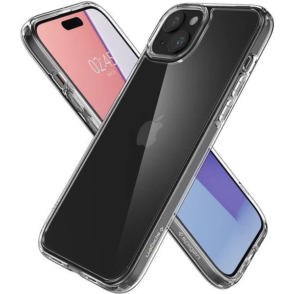 Чохол Spigen для Apple iPhone 15 Plus Crystal Hybrid, Crystal Clear