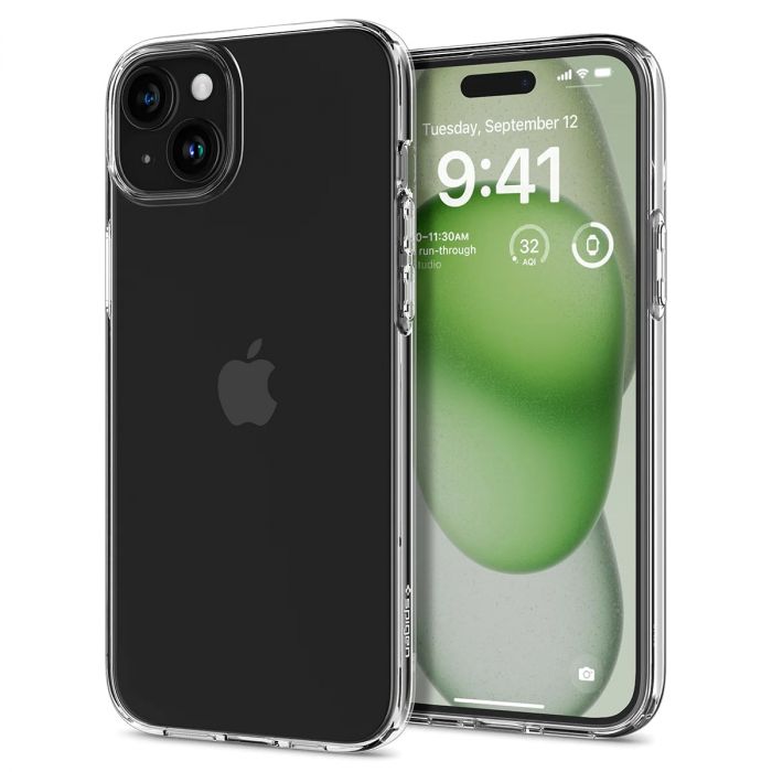 Чохол Spigen для Apple iPhone 15 Plus Liquid Crystal, Crystal Clear
