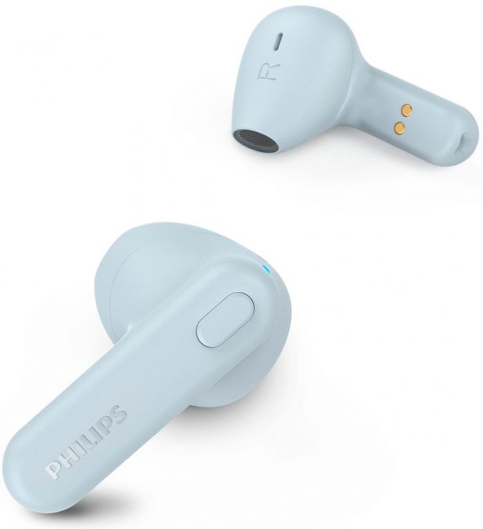 Навушники TWS Philips TAT1138 BT 5.3, IPX4, SBC, Блакитний