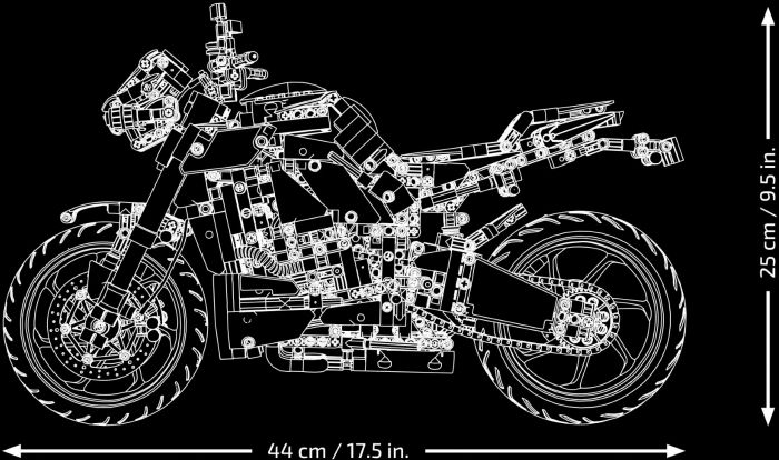 Конструктор LEGO Technic Yamaha MT 2022