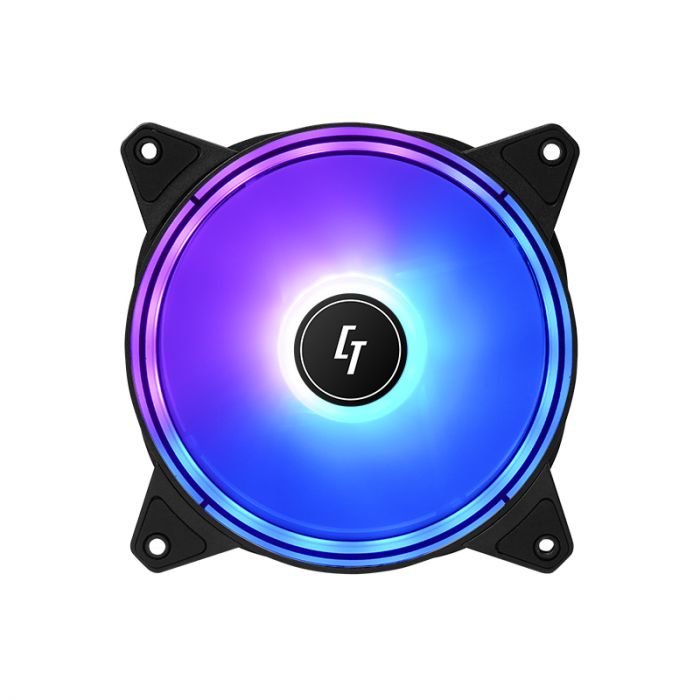 Набір корпусних вентиляторів CHIEFTEC Chieftronic NOVA 3in1 ARGB, 3x120мм, 1600rpm, 4pin PWM+3pin ARGB, 24dBa+Fan HUB+Remote Control