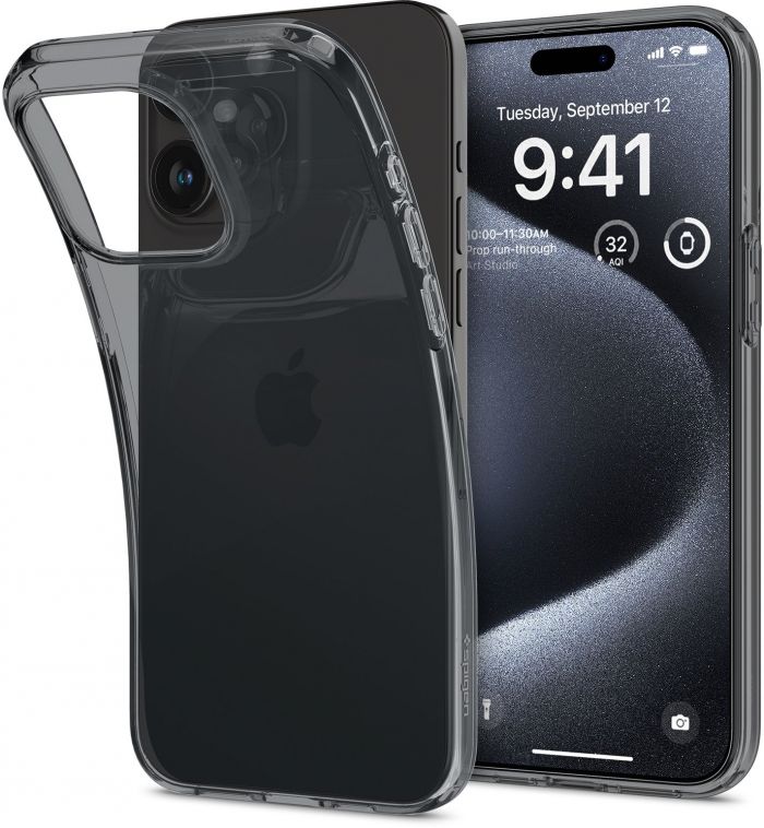 Чохол Spigen для Apple iPhone 15 Pro Max Crystal Flex, Space Crystal