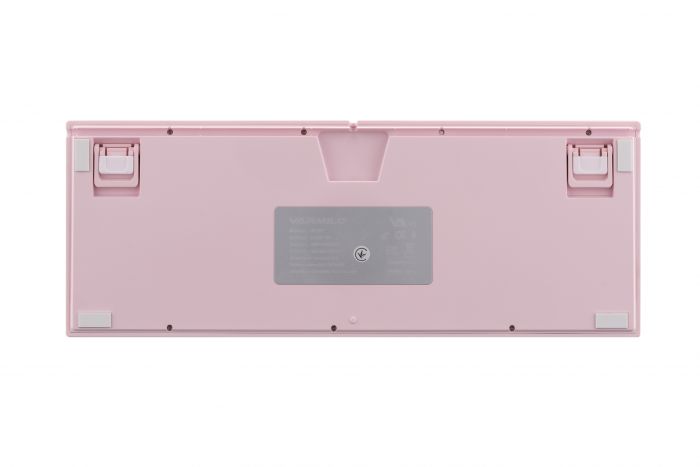 Клавіатура механічна Varmilo VED87 Dreams On Board 87Key, Cherry Mx Red, BT/USB-A, EN/UKR, No Led, рожевий