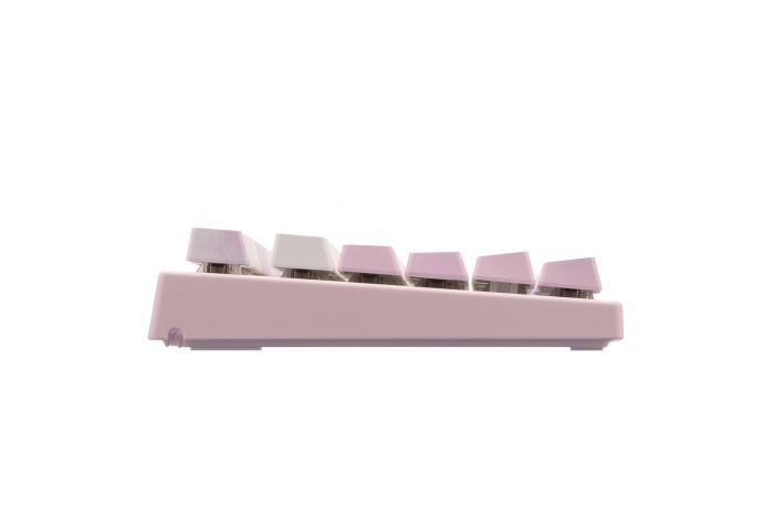Клавіатура механічна Varmilo VEM87 Dreams On Board 87Key, EC V2 Jasmine, USB-A, EN/UKR, White Led, рожевий