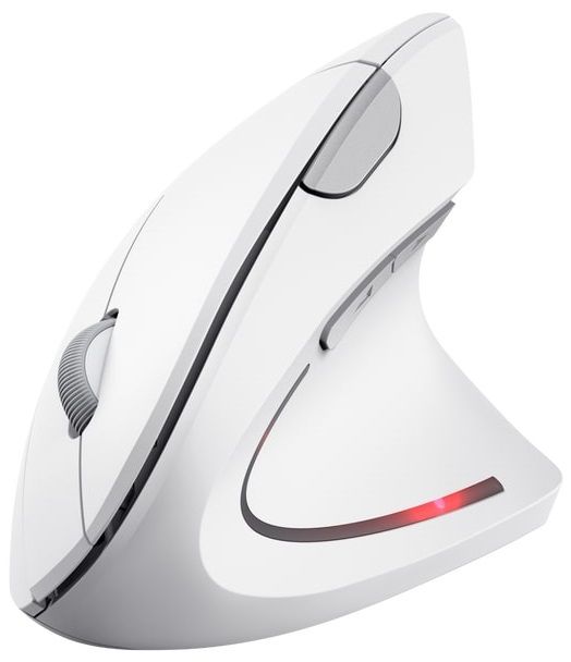 Миша Trust Verto Ergonomic, WL, Білий