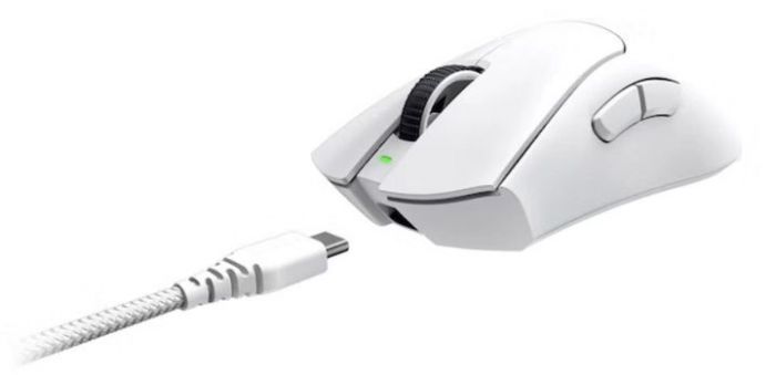 Миша Razer Deathadder V3 Pro, USB-A/WL/BT, білий