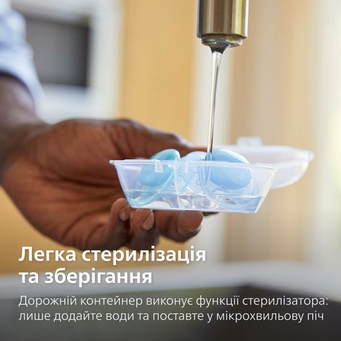 Пустушка Avent ортодонтична Ultra Air для дівчат 0-6 міс 2шт