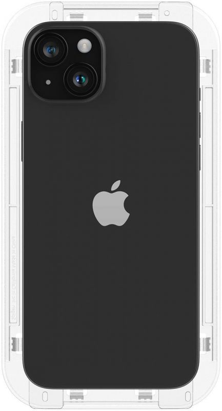 Захисне скло Spigen для Apple iPhone 15 Plus EZ FIT tR (2 Pack)