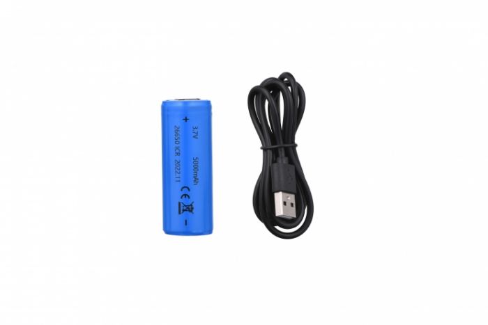 Ліхтар ручний акумуляторний 2E, USB-C, 5000мАг, 2000лм, 20Вт, 5 функцій освітлення, IP44