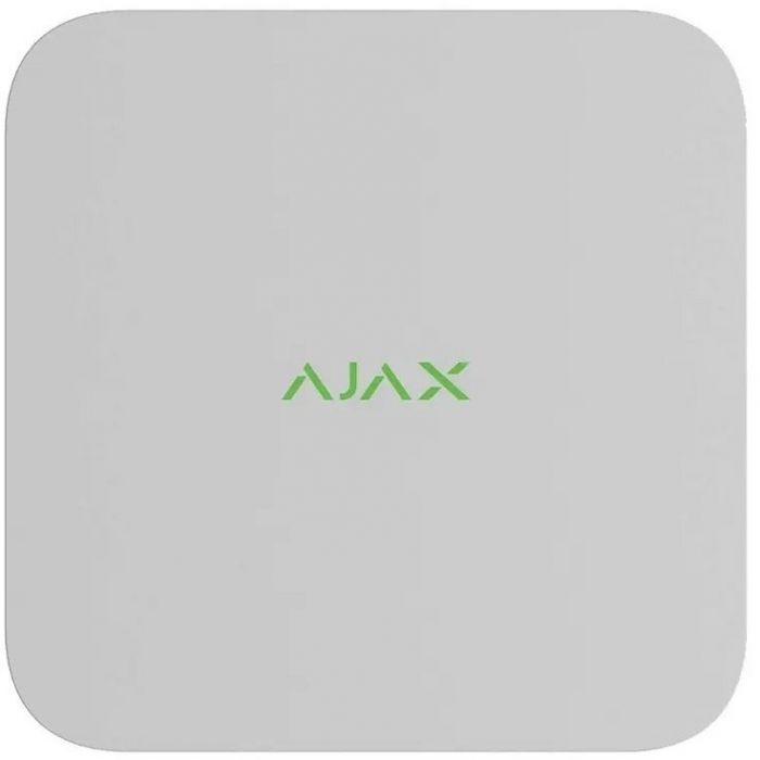 Мережевий відеореєстратор Ajax NVR, 8 каналів, jeweller, білий