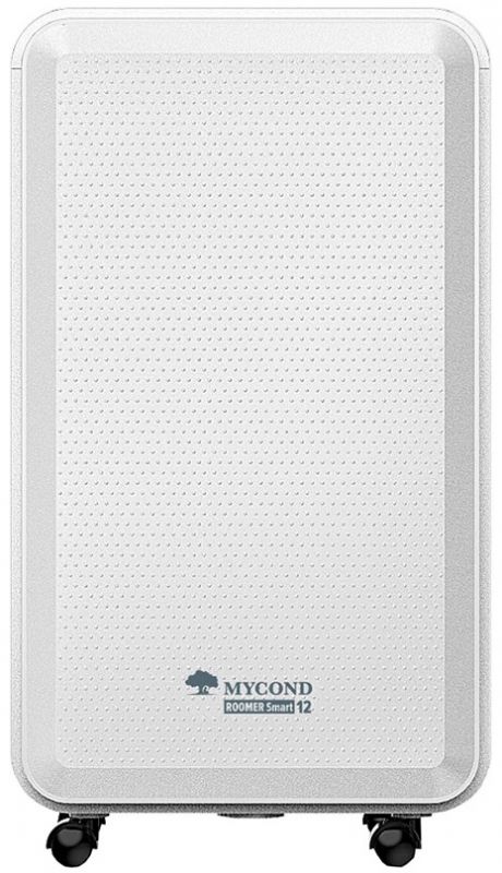 Осушувач повітря Mycond Roomer Smart 12 побутовий, 12л.на добу, 120м3/год, 25м2, дисплей, ел. кер-ня, Wi-Fi, таймер, авто вимк., білий