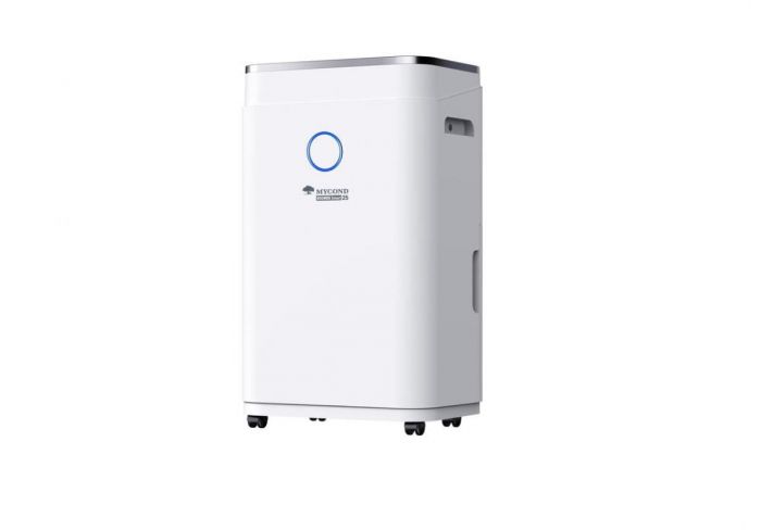 Осушувач повітря Mycond Roomer Smart 25 побутовий, 25л.на добу, 180м3/год, 50м2, дисплей, ел. кер-ня, Wi-Fi, таймер, авто вимк., білий