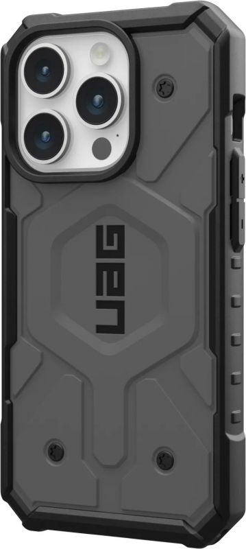 Чохол UAG для Apple iPhone 15 Pro Max Pathfinder Magsafe, Silver
