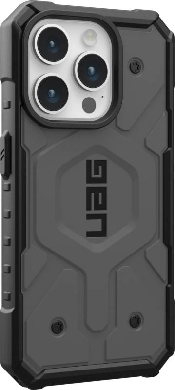 Чохол UAG для Apple iPhone 15 Pro Max Pathfinder Magsafe, Silver