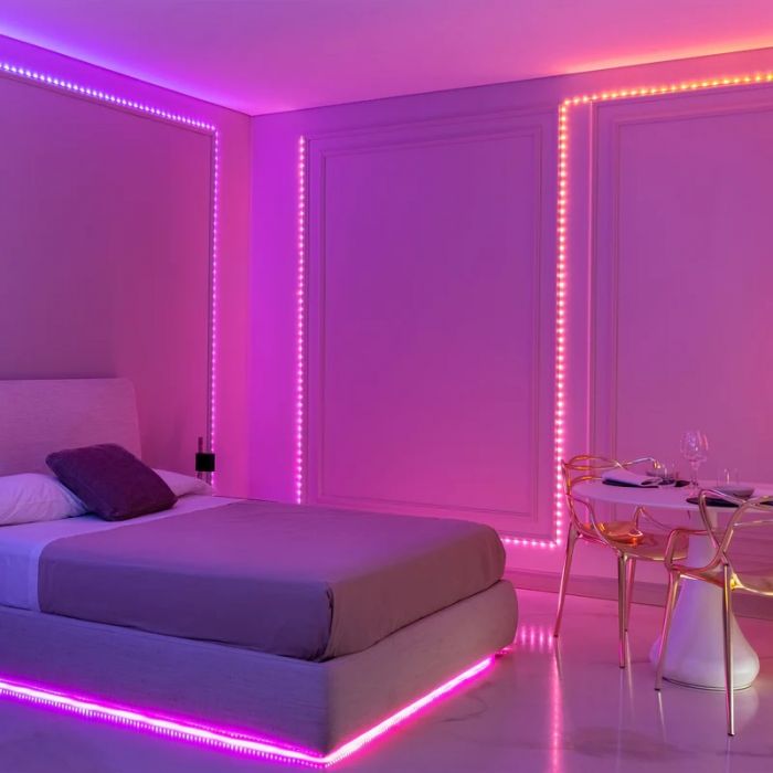 Гірлянда Smart LED Twinkly Dots Lights RGB 200 Gen II, IP44, 10м, кабель прозорий
