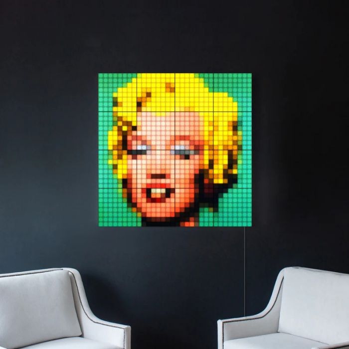 Панель Smart LED Twinkly Squares 3 RGB, Gen II, IP20, 16x16см, розширення до TWQ064STW-07-BEU