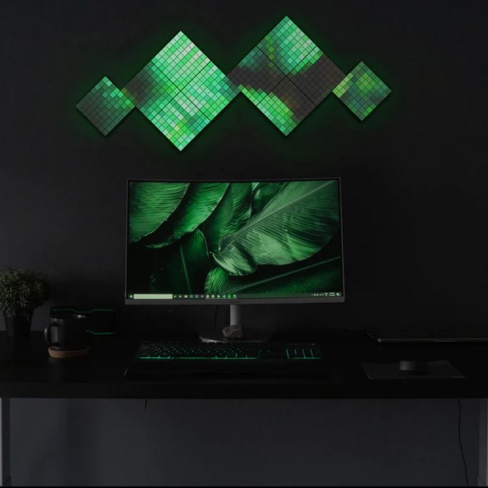 Панель Smart LED Twinkly Squares 3 RGB, Gen II, IP20, 16x16см, розширення до TWQ064STW-07-BEU