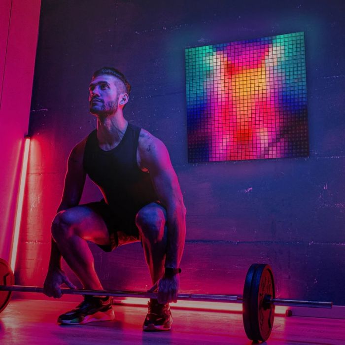 Панель Smart LED Twinkly Squares 3 RGB, Gen II, IP20, 16x16см, розширення до TWQ064STW-07-BEU